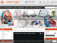 Tablet Screenshot of medicalteccanarias.com